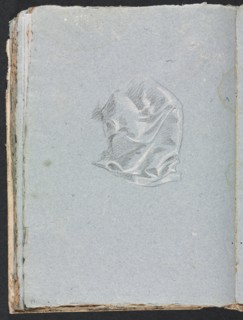 Verona Sketchbook: Drapery study (page 94), 1760. Creator: Francesco Lorenzi (Italian, 1723-1787).