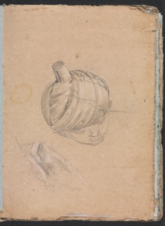 Verona Sketchbook: Head with turban (page 11), 1760. Creator: Francesco Lorenzi (Italian, 1723-1787).