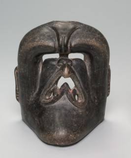 Vessel with Deity Mask, 1200-900 BC. Creator: Unknown.