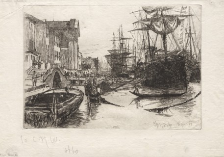 View in Venice, 1880. Creator: Otto H. Bacher (American, 1856-1909).