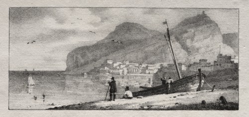 View of a Seaport. Creator: Horace Vernet (French, 1789-1863).