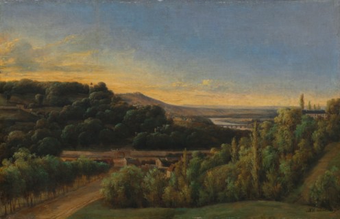 View of Saint-Cloud, Near the Seine, 1809. Creator: Alexandre Pau de St. Martin (French).