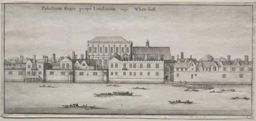Views of London: Whitehall from the River. Creator: Wenceslaus Hollar (Bohemian, 1607-1677).