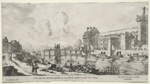 Views of Paris: View of the Louvre and the Tuileries. Creator: Reinier Nooms (Dutch, c. 1623-1667).
