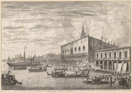 Views of Venice: The Molo and S. M. Della Salute, 1741. Creator: Michele Marieschi (Italian, 1710-1743).