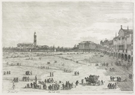 Views: Prà della Valle, Padua, 1735-1746. Creator: Antonio Canaletto (Italian, 1697-1768).