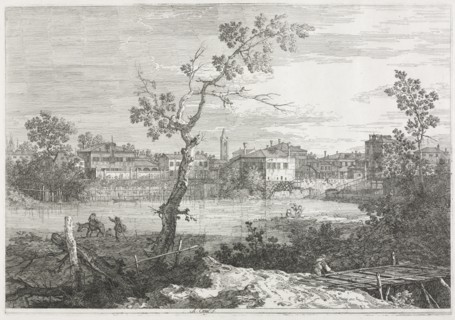 Views: View of Burano, a Town on an Island in the Venetian Lagoon, 1735-1746. Creator: Antonio Canaletto (Italian, 1697-1768).