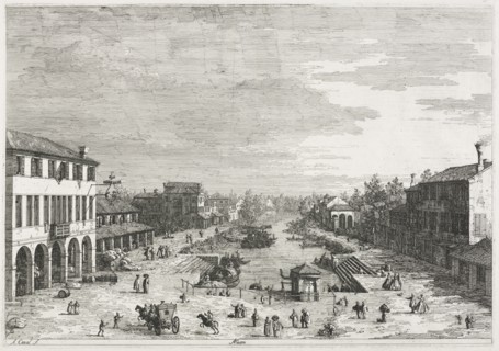 Views: Views of Mestre, a Town in the Province of Venice, 1735-1746. Creator: Antonio Canaletto (Italian, 1697-1768).