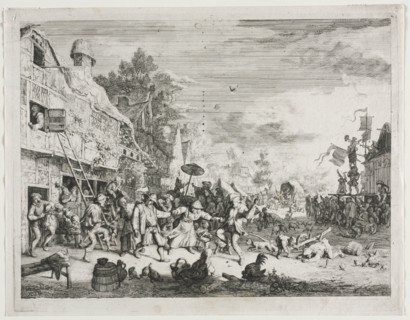 Village Féte. Creator: Cornelis Dusart (Dutch, 1660-1704).