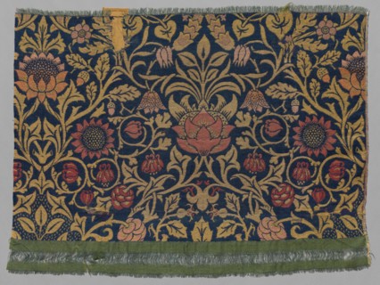 Violet and Columbine, 1883. Creator: William Morris (British, 1834-1896).