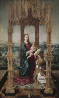 Virgin and Child under a Canopy, 1520s. Creator: Unknown.