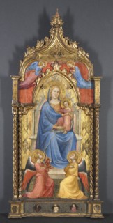 Virgin and Child with Angels, 1405. Creator: Spinello Aretino (Italian, 1350/52-1410).