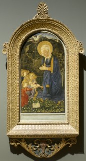 Virgin and Child with Angels, c. 1460. Creator: Filippo Lippi (Italian, c. 1406-1469), follower of.