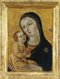 Virgin and Child, 1400s. Creator: Icilio Federico Joni (Italian, 1866-1946), possibly by ; Sano di Pietro (Italian, 1406-1481), workshop of.