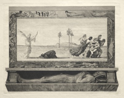 Vom Tode I, (Opus II, 1889) No. 10. Creator: Max Klinger (German, 1857-1920).
