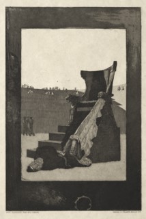 Vom Tode I, (Opus II, 1889) No. 6. Creator: Max Klinger (German, 1857-1920).