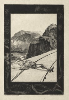Vom Tode I, (Opus II, 1889) No. 8. Creator: Max Klinger (German, 1857-1920).