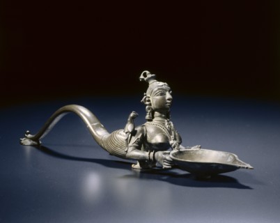 Votive Lamp (Deepa Lakshmi), 1700s-1800s. Creator: Unknown.
