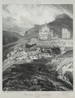 Voyages pittoresques et romantiques dans lancienne France, Auvergne..., 1831. Creator: Eugène Isabey (French, 1803-1886).