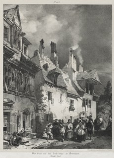 Voyages pittoresques et romantiques dans lancienne France, Franche-Comté..., 1825. Creator: Richard Parkes Bonington (British, 1802-1828).