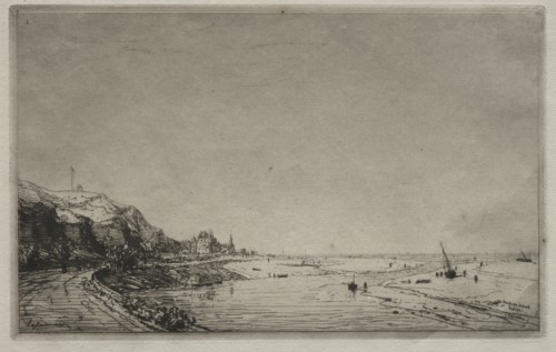 Vue prise du Port de Dives. Creator: Maxime Lalanne (French, 1827-1886).