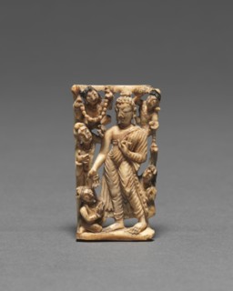 Walking Buddha, 8th Century. Creator: Unknown.
