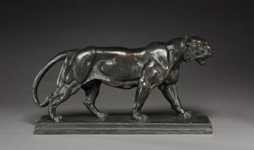 Walking Tiger, c. 1836. Creator: Antoine-Louis Barye (French, 1796-1875).