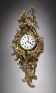 Wall Clock, c. 1750-1760. Creator: Unknown.