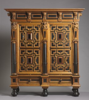 Wardrobe (Kast), c. 1625-50. Creator: Unknown.