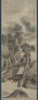 Water Buffalo Returning Home, 1781. Creator: Yosa Buson (Japanese, 1716-1783).