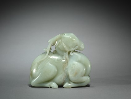 Water Dropper in the Shape of a Deer, 1700s. Creator: Unknown.