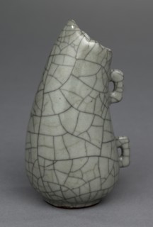 Water Flask: Guan ware, 1271-1368. Creator: Unknown.