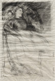 Weary, 1863. Creator: James McNeill Whistler (American, 1834-1903).