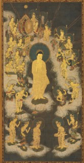 Welcoming Descent of Amida Buddha, 1300-33. Creator: Unknown.