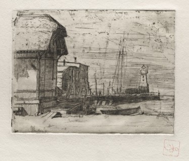 West Pier 1878, 1878. Creator: Otto H. Bacher (American, 1856-1909).