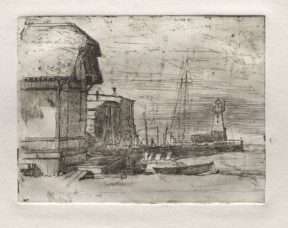 West Pier, 1878. Creator: Otto H. Bacher (American, 1856-1909).