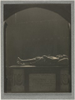 Westminster Abbey, Tomb of Sir Georges Villiers (d. 1605), c. 1900. Creator: Frederick H. Evans (British, 1853-1943).