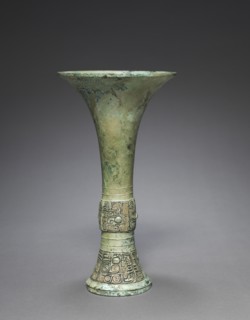 Wine Beaker (Gu), c. 1200 BC. Creator: Unknown.