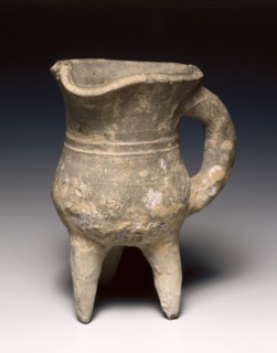 Wine Warmer (Jue), c. 1300-1023 BC. Creator: Unknown.