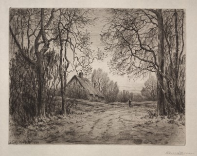 Winter Evening, 1883. Creator: Henry Farrer (American, 1843-1903).