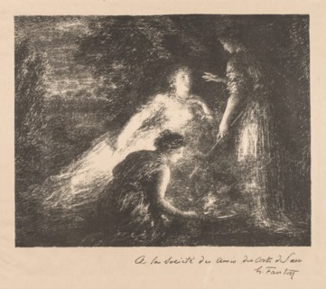 Witchcraft, 1899. Creator: Henri Fantin-Latour (French, 1836-1904).