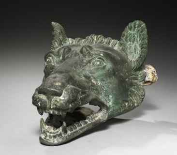 Wolf-Head Barge Fixture, 1-200. Creator: Unknown.