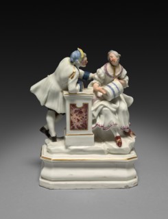 Woman and Man, c. 1750. Creator: Unknown.
