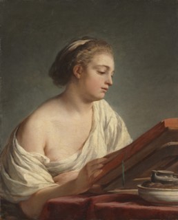 Woman Reading, 1769. Creator: Nicolas-Bernard Lépicié (French, 1735-1784).
