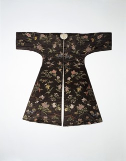 Woman's Silk Robe, c. 1770-1780. Creator: Unknown.