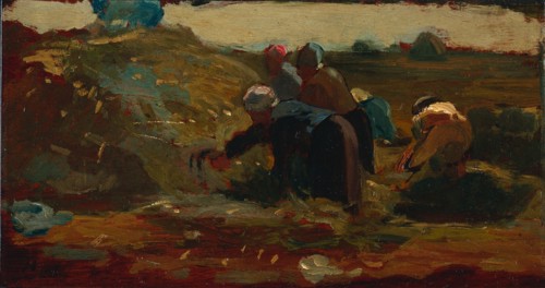 Women Working in a Field, 1867. Creator: Winslow Homer (American, 1836-1910).