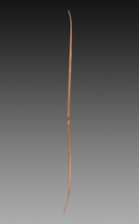 Wooden Bow, First Intermediate period- Dynasty 12, 2123-1914 BC. Creator: Unknown.