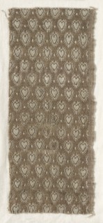 Wool and Linen Compound Textile, 17th century. Creator: Unknown.
