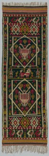 Woven Bed or Chest Cover, 1700s. Creator: Unknown.