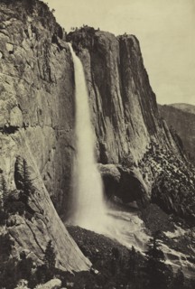 Yosemite Falls, 1868. Creator: Eadweard J. Muybridge (American, 1830-1904), attributed to.